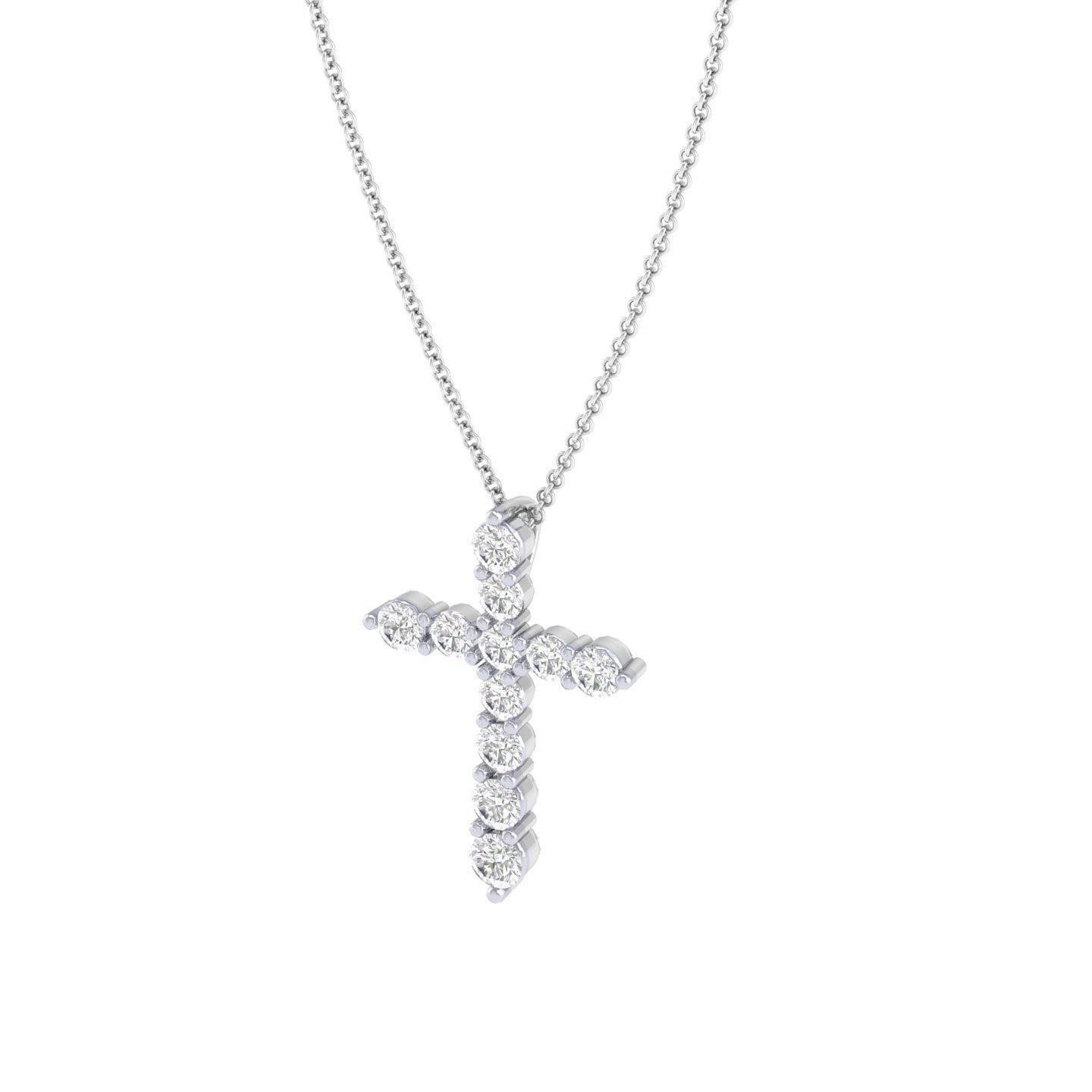 Cross pendant 3dm stl render detail 3D print model_5