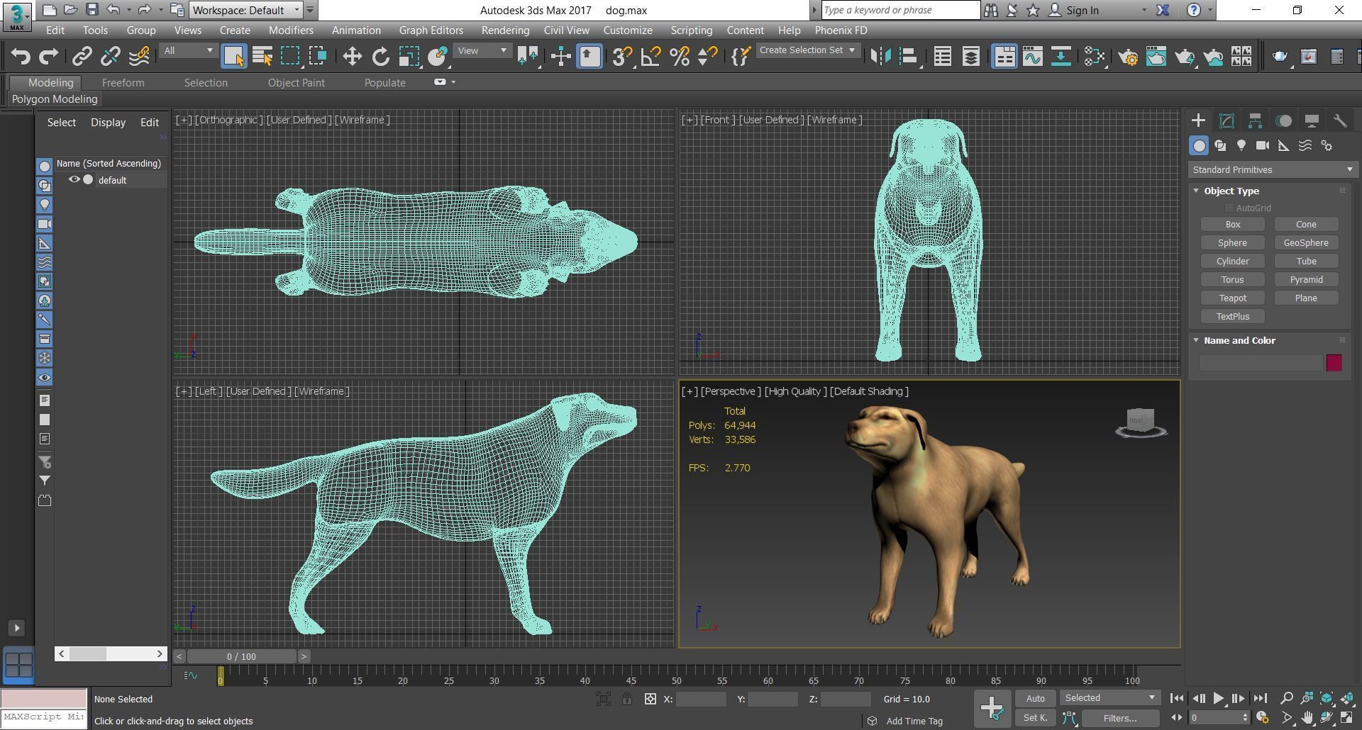 Animal - Dog 3D model_3