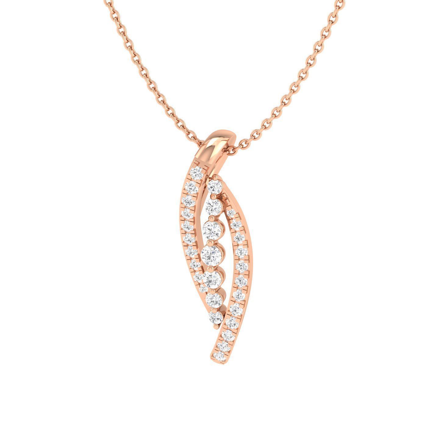 Women pendant 3dm stl render detail 3D print model_2