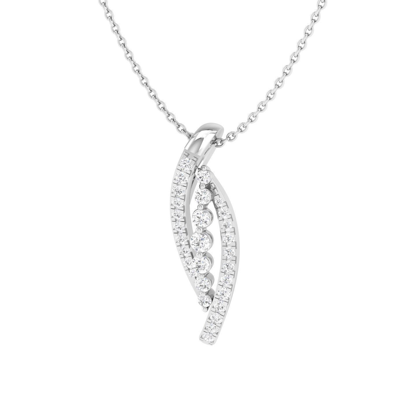 Women pendant 3dm stl render detail 3D print model_5