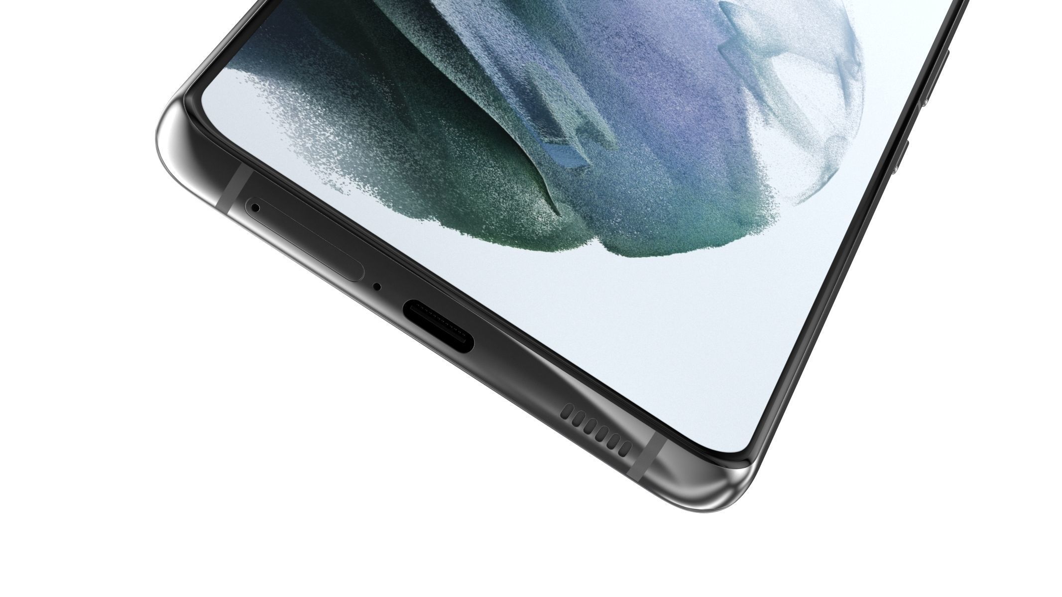 Samsung Galaxy S21 Plus Phantom Gray 3D model_5