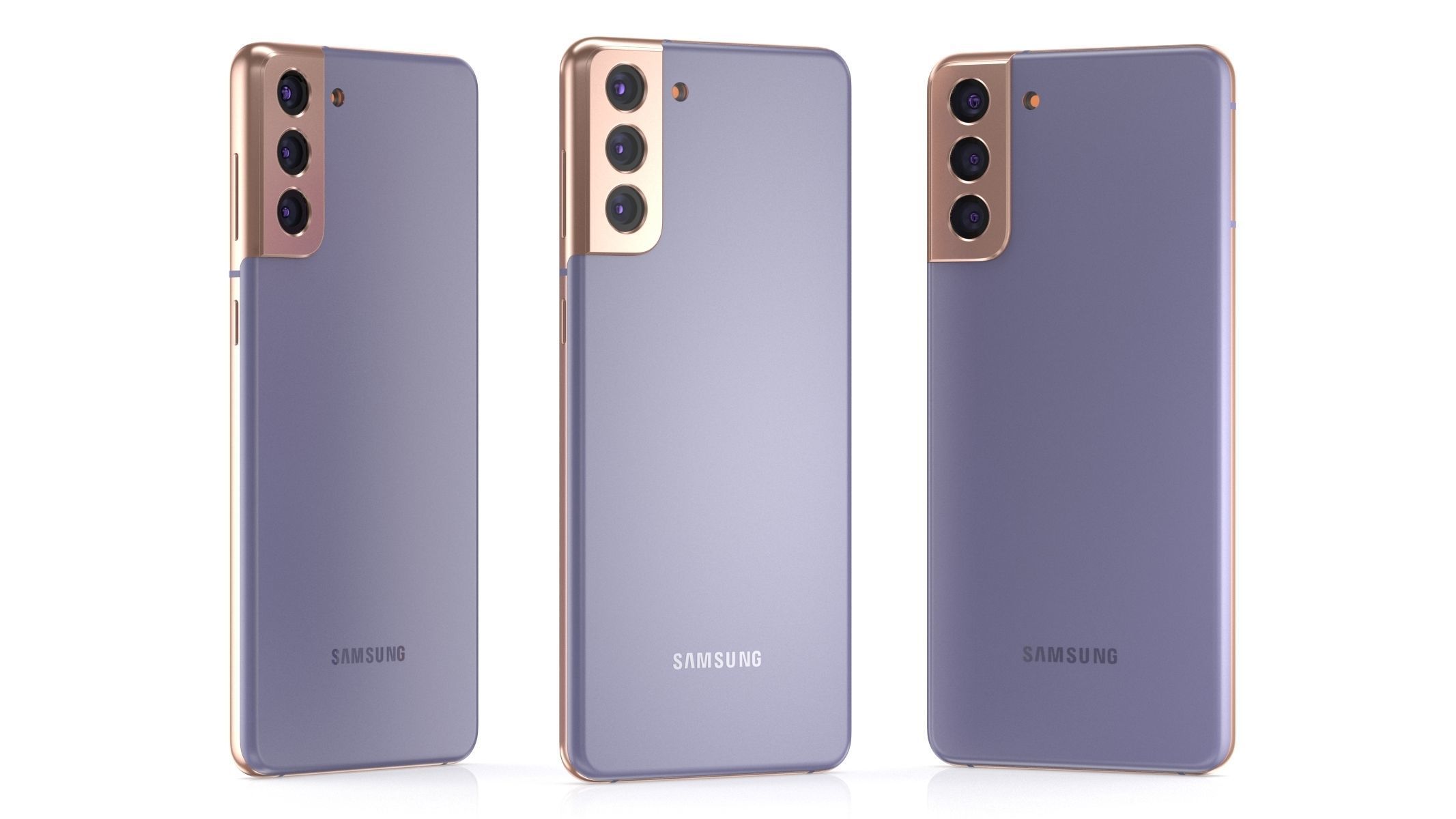 Samsung Galaxy Plus S21 Phantom Violet 3D model_8