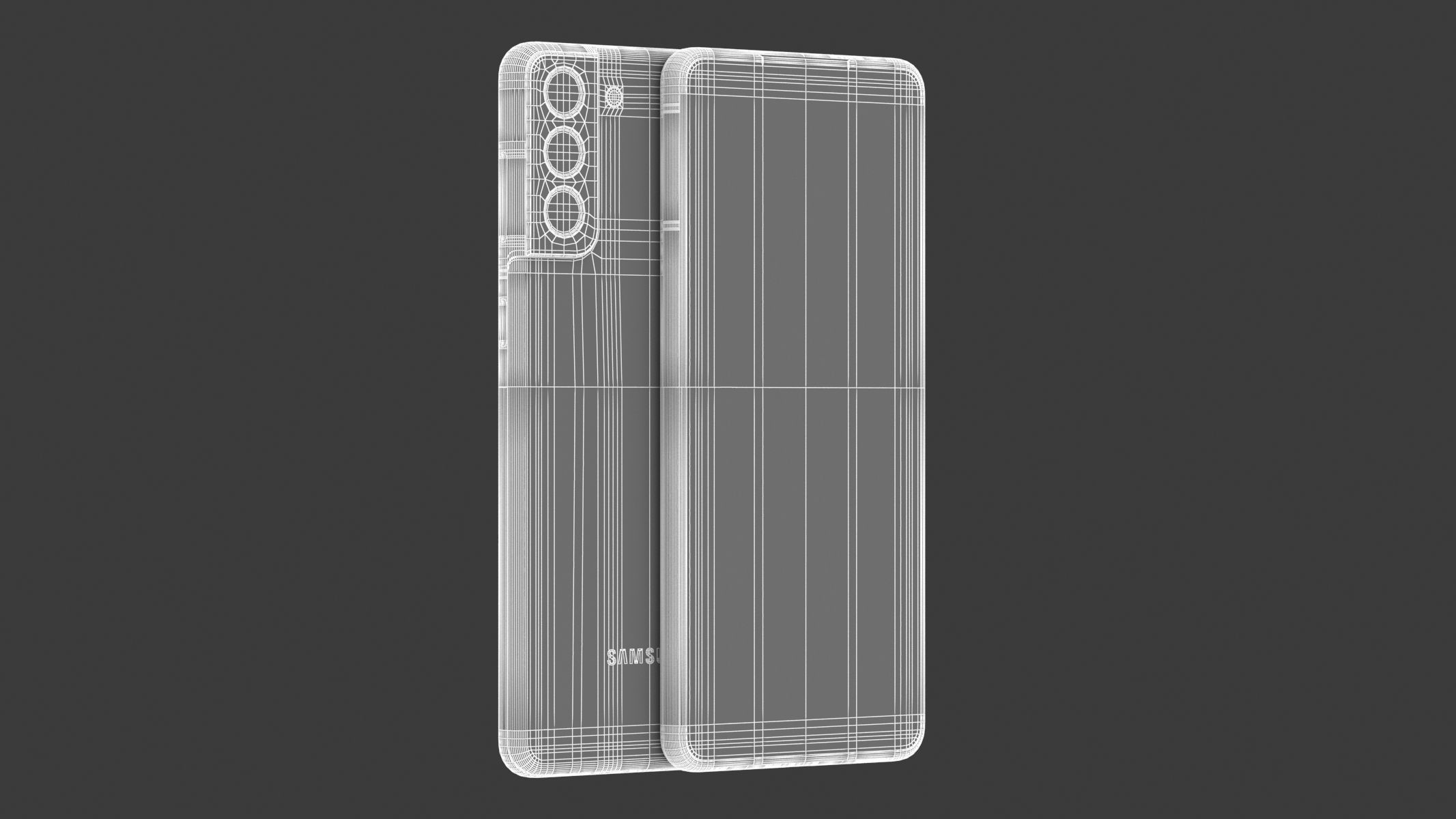 Samsung Galaxy Plus S21 Phantom Violet 3D model_11