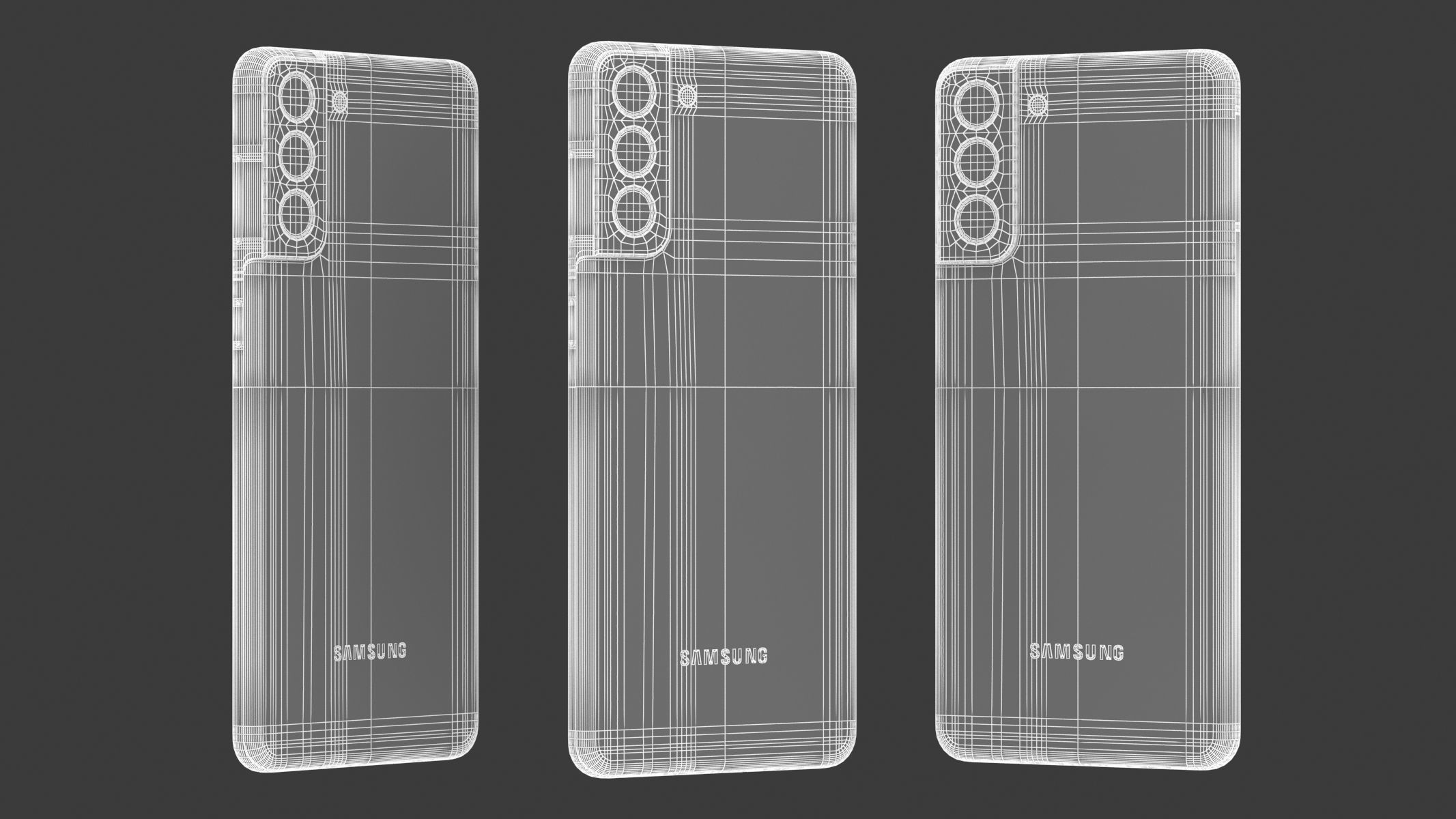 Samsung Galaxy Plus S21 Phantom Violet 3D model_18