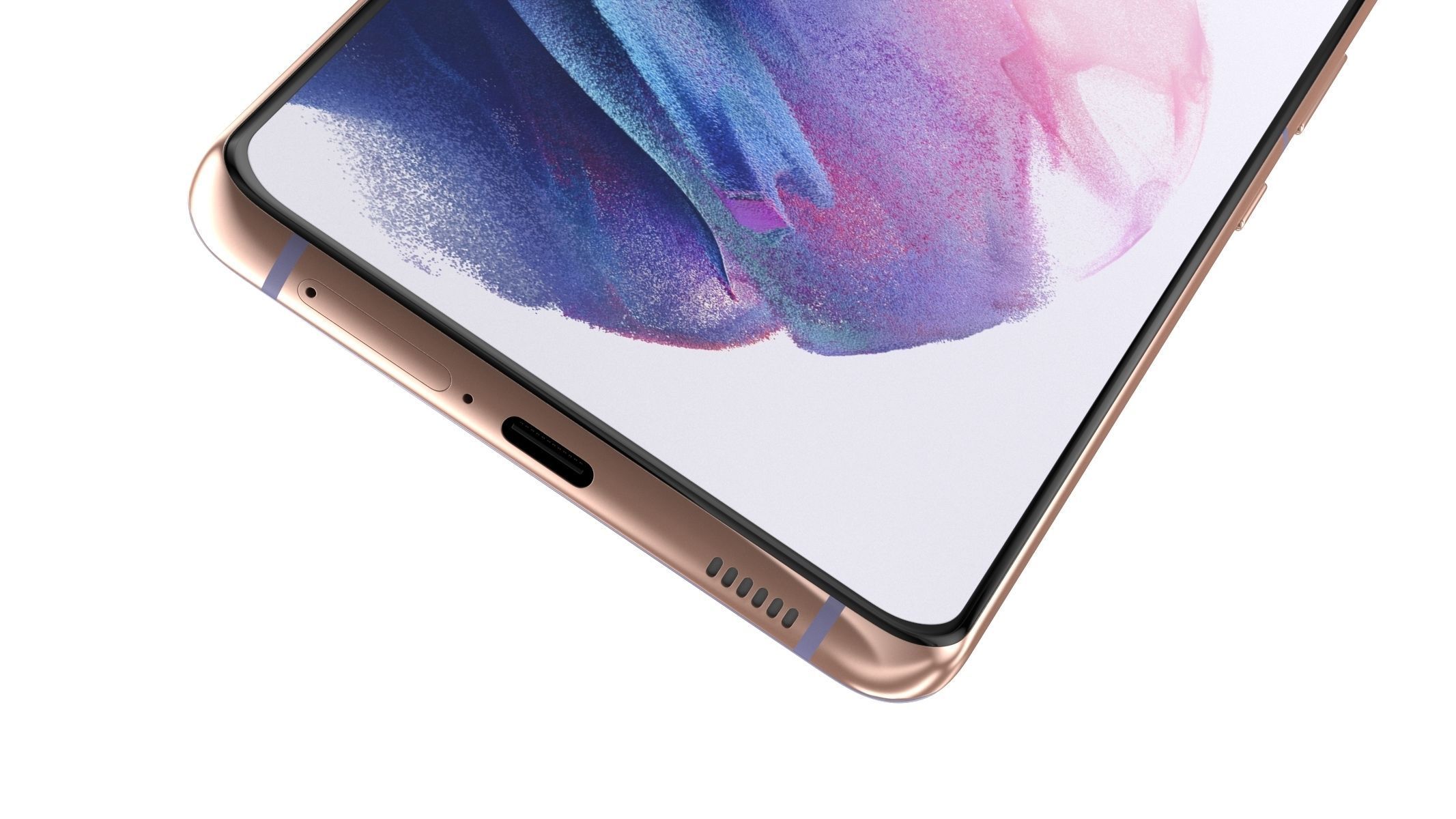 Samsung Galaxy Plus S21 Phantom Violet 3D model_5