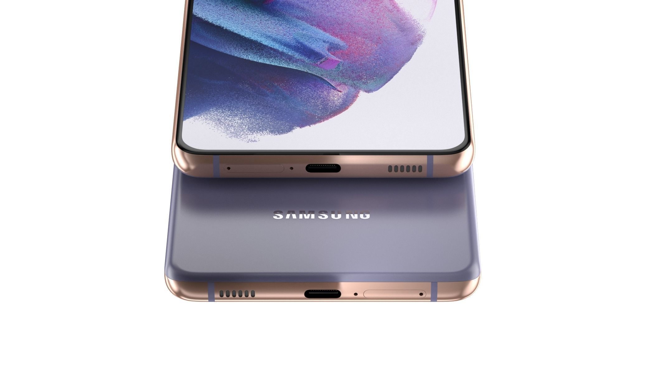 Samsung Galaxy Plus S21 Phantom Violet 3D model_9