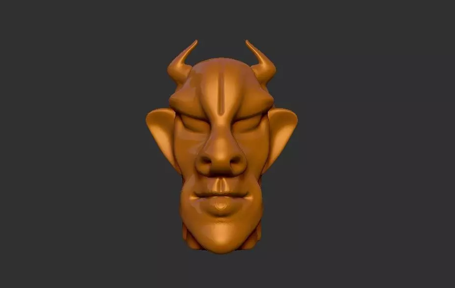 Bullman Face Free 3D print model