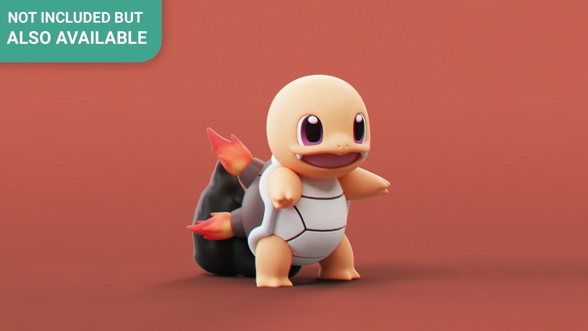 Pokemon - Grass Charmander 3D print model_11