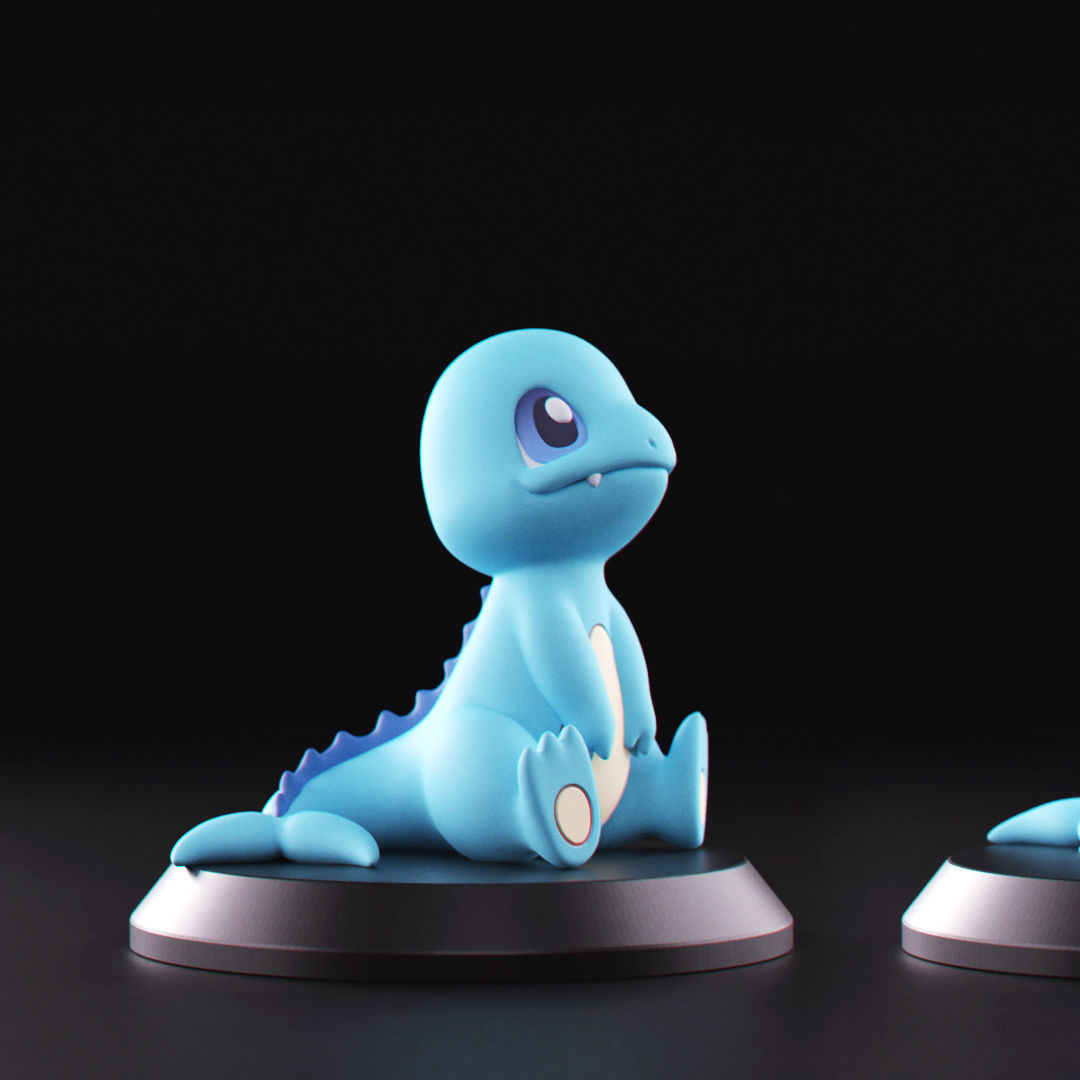 Pokemon - Water Charmander 3D print model_2