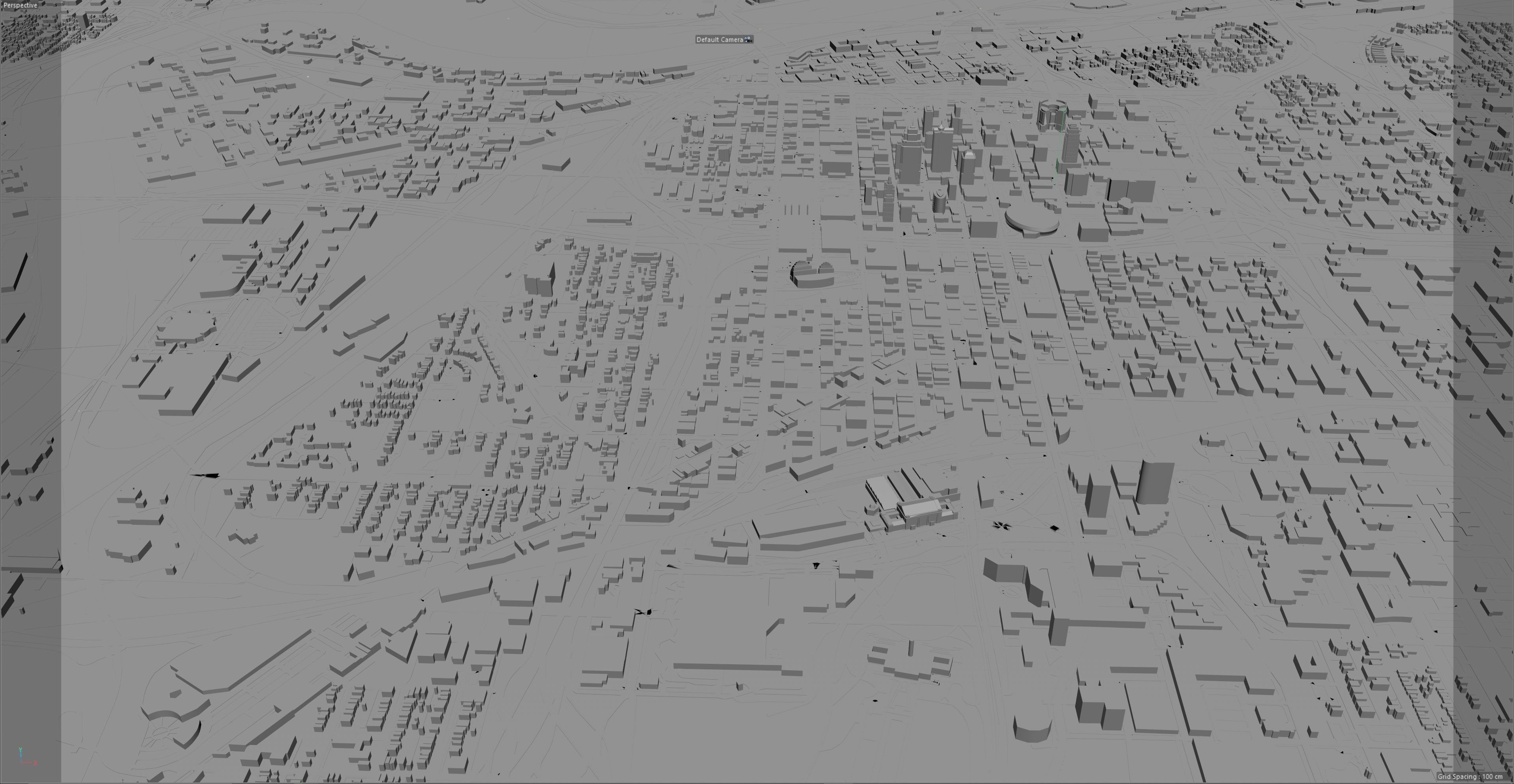Kansas City Missouri USA Low-poly 3D model_21