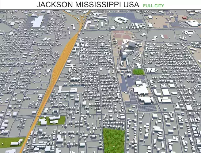 Jackson Mississippi USA 40km