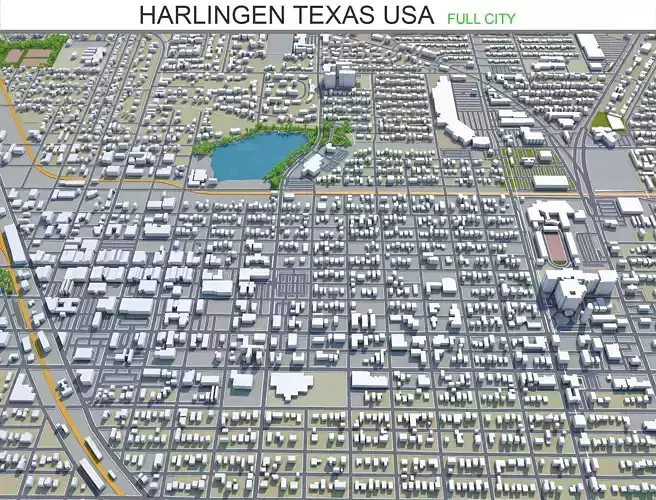 Harlingen Texas USA 40km