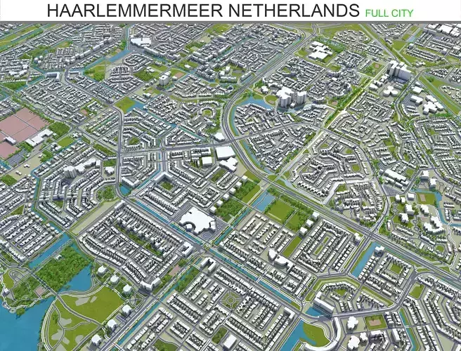 Haarlemmermeer Netherlands 40km