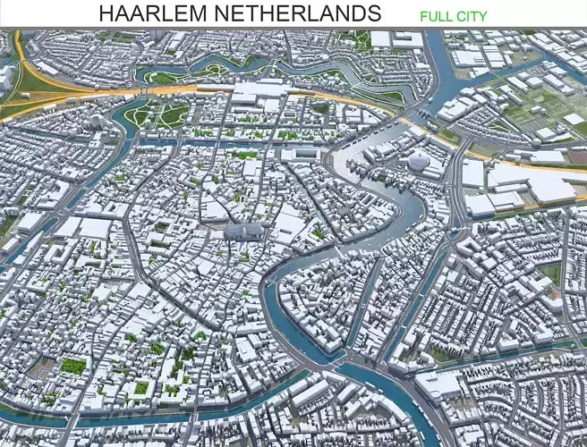 Haarlem City Netherlands