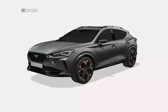 Cupra Formentor 2021 Low-poly 3D model