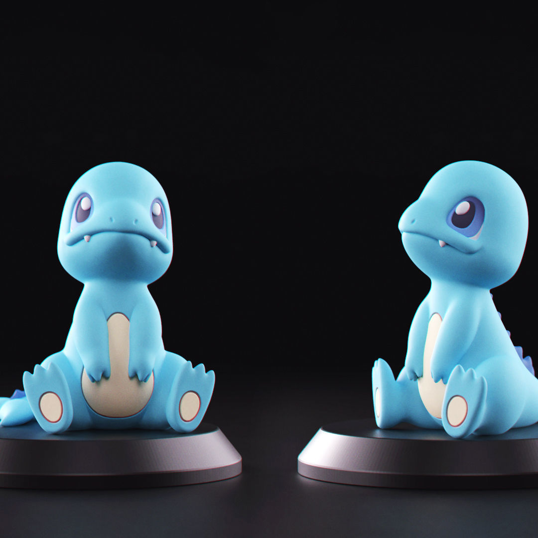 Pokemon - All Starters 3D Model Collection_32