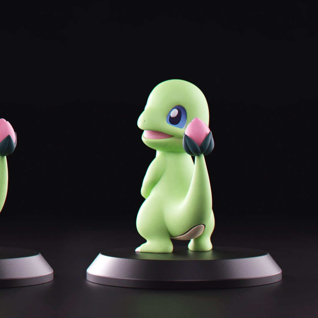 Pokemon - All Starters 3D Model Collection_24