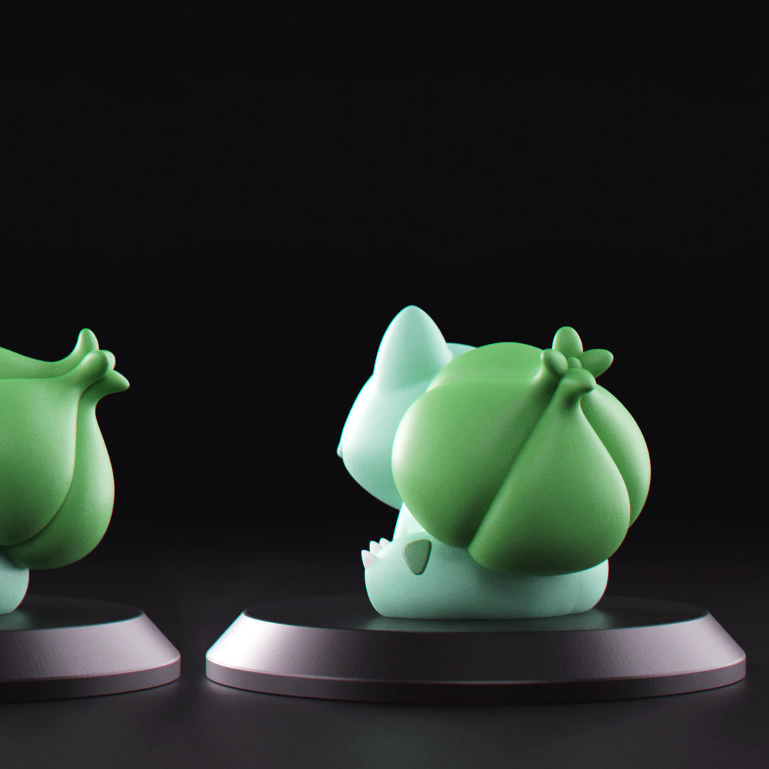 Pokemon - All Starters 3D Model Collection_12