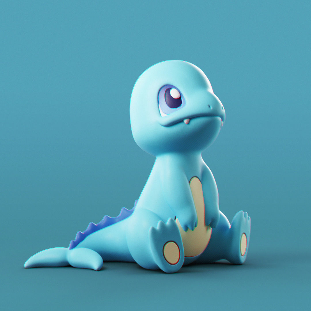 Pokemon - All Starters 3D Model Collection_8