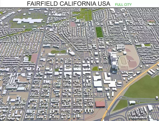 Fairfield California USA 35km