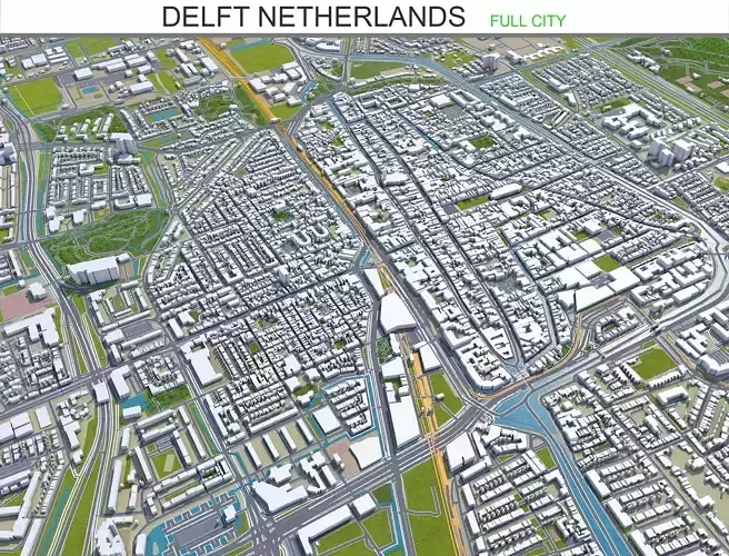 Delft Netherlands 15km