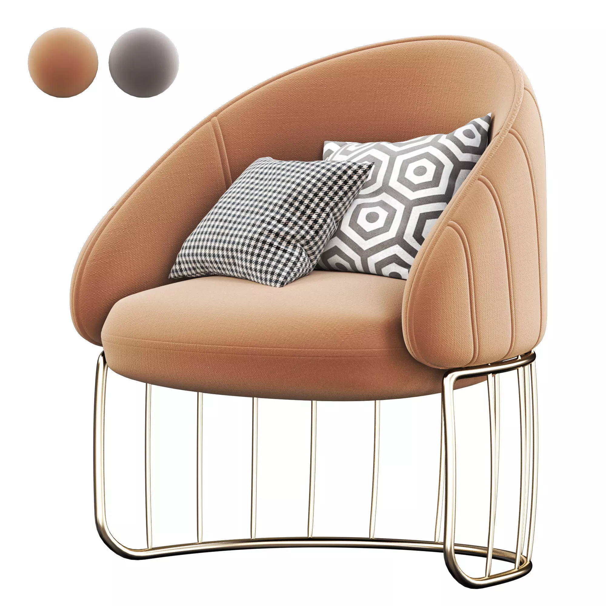TONELLA Armchair by Sancal 3D model