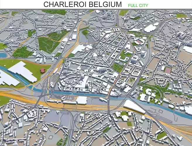 Charleroi Belgium 30km