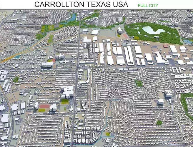 Carrollton Texas USA 25km