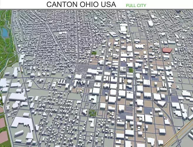 Canton Ohio USA 30km