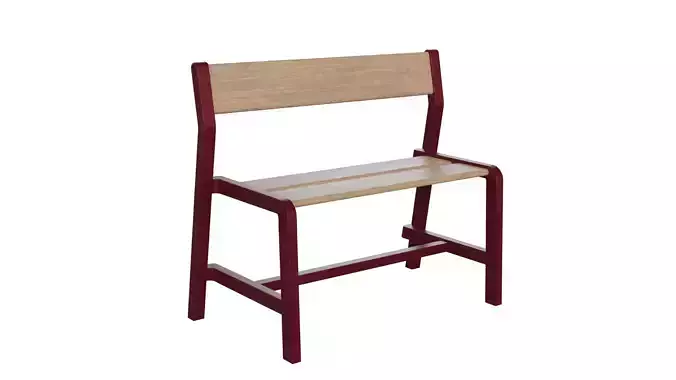 Bench school chair wood