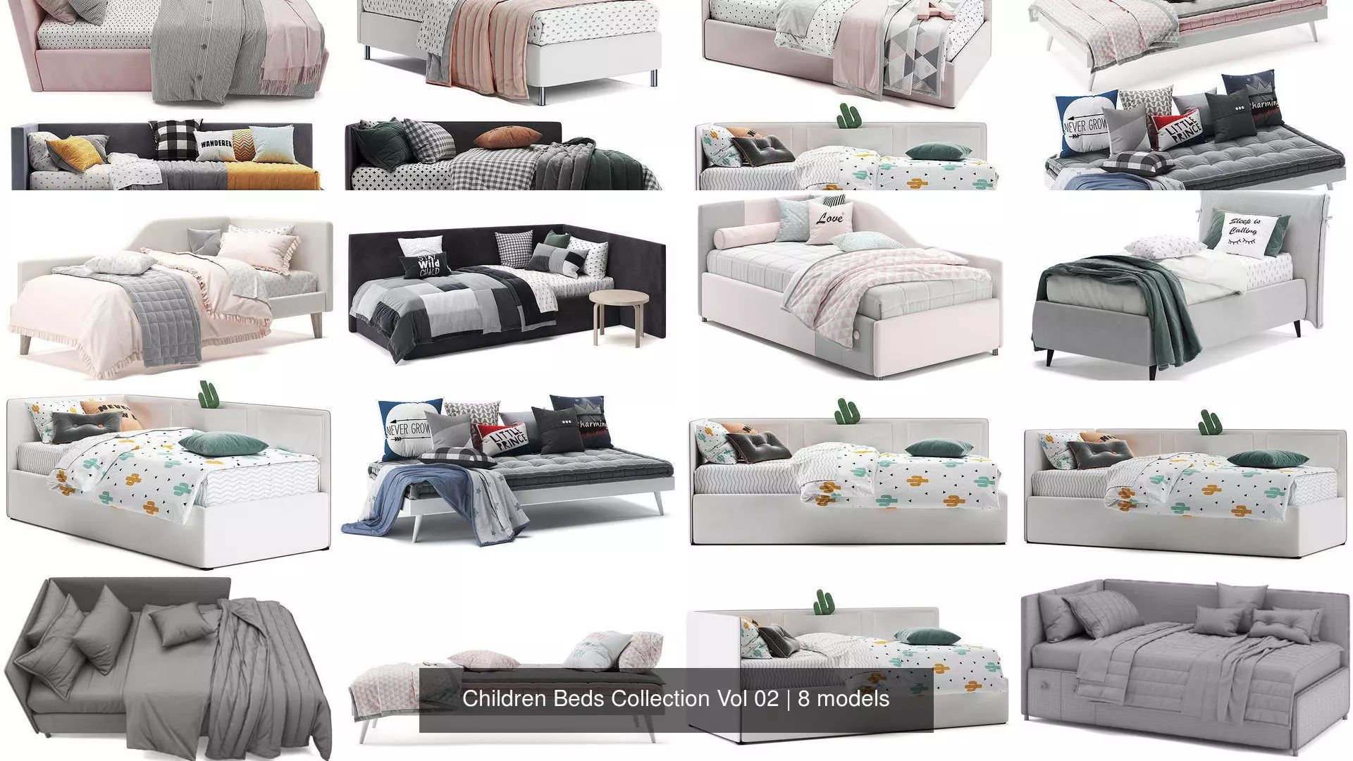 Children Beds Collection Vol 02 _0