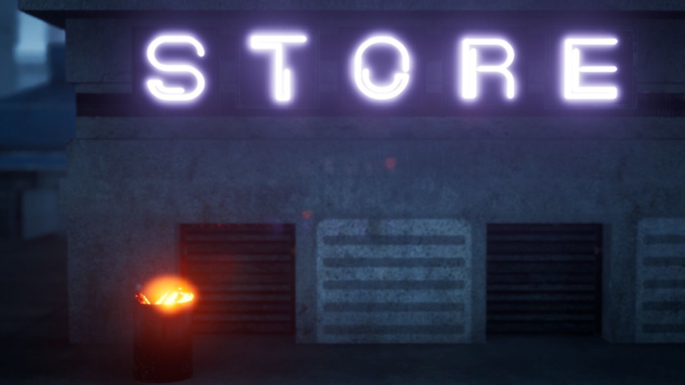 Cyberpunk - Asset Pack Low-poly 3D model_46