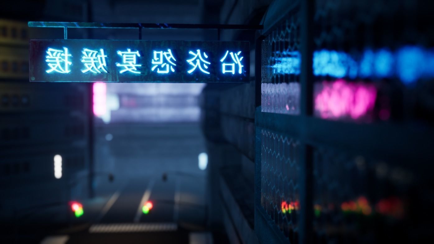 Cyberpunk - Asset Pack Low-poly 3D model_55