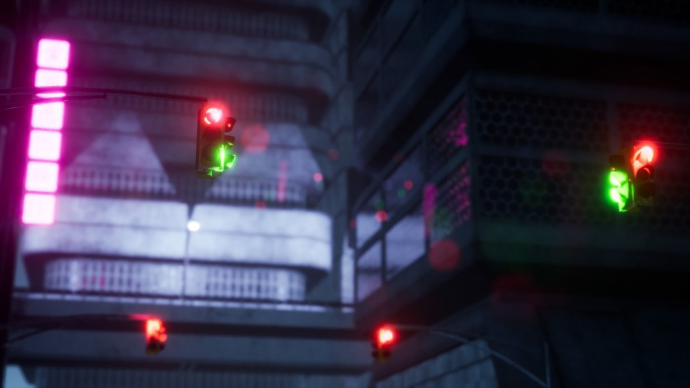 Cyberpunk - Asset Pack Low-poly 3D model_23