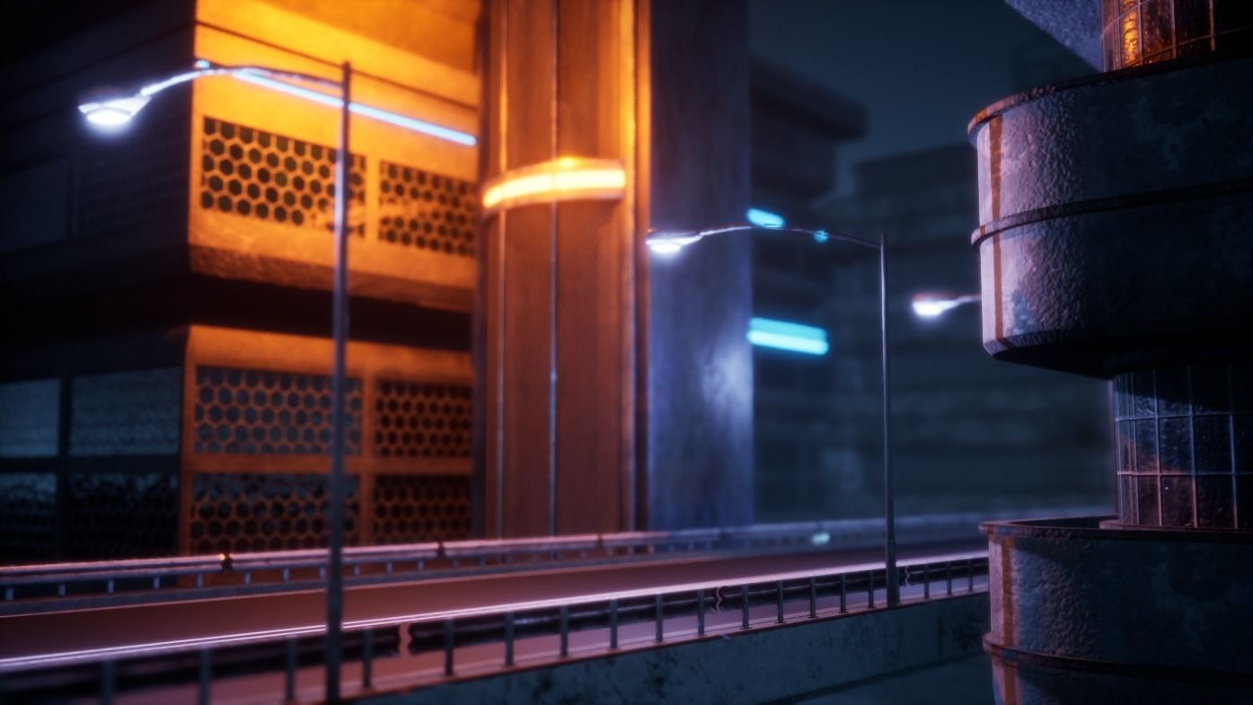 Cyberpunk - Asset Pack Low-poly 3D model_73