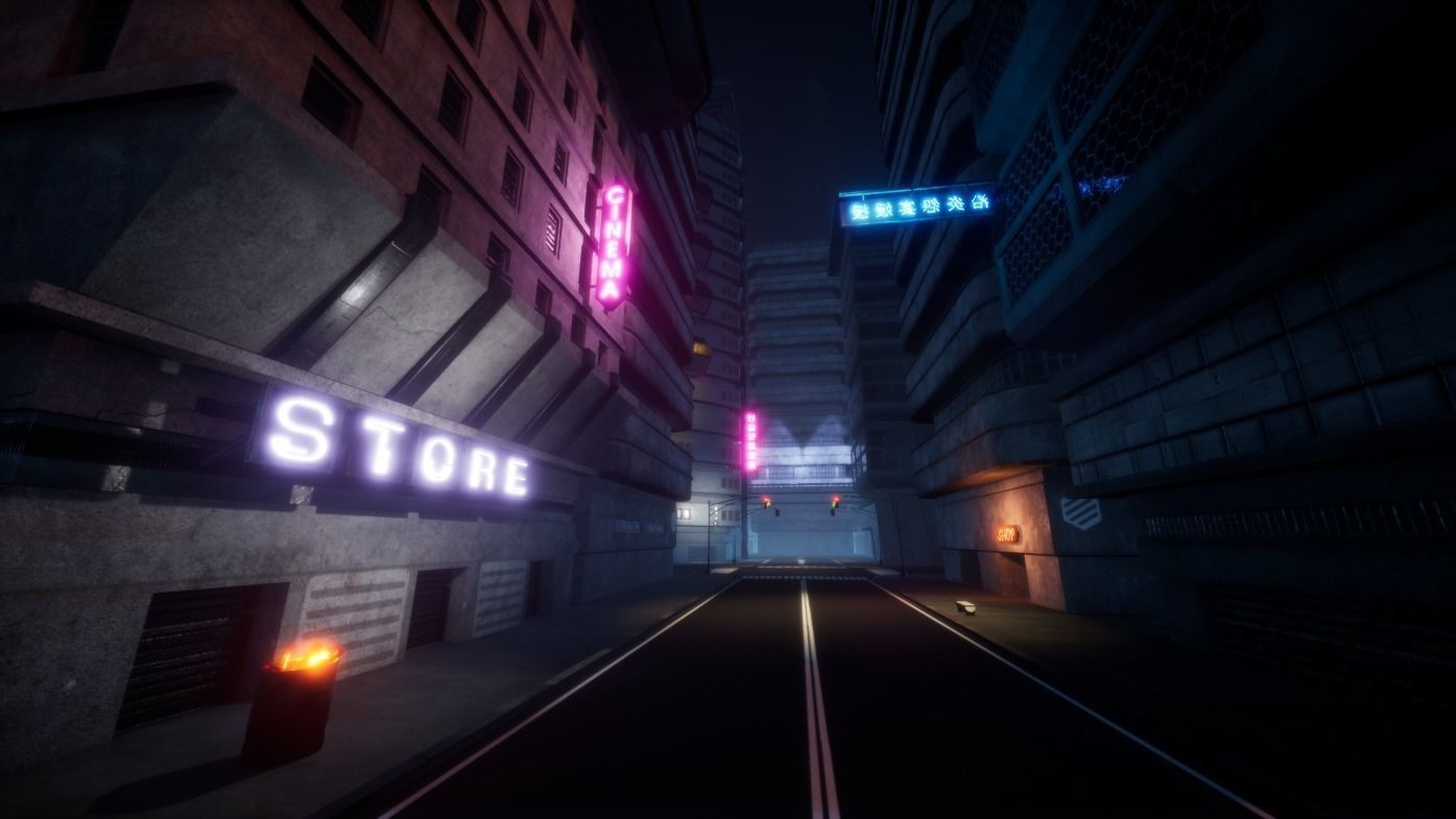 Cyberpunk - Asset Pack Low-poly 3D model_86