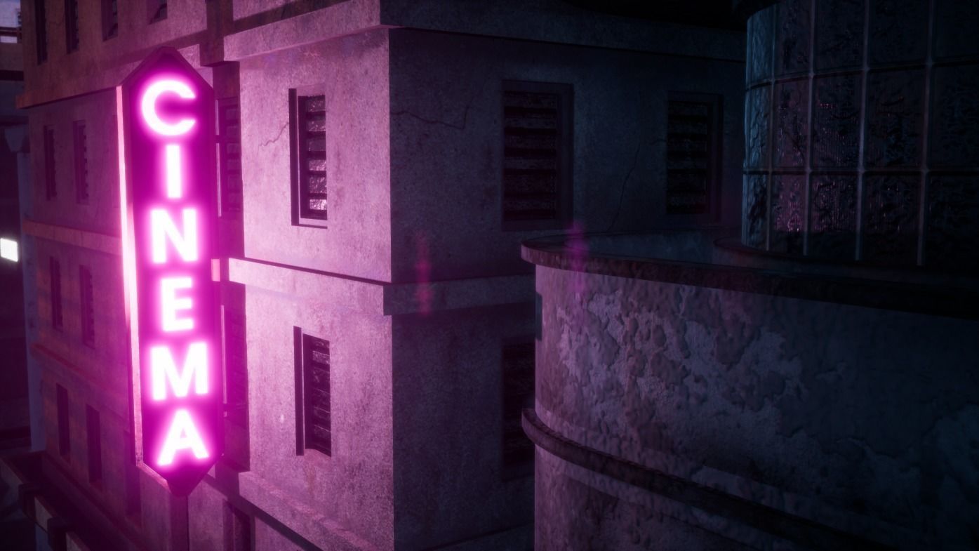 Cyberpunk - Asset Pack Low-poly 3D model_66