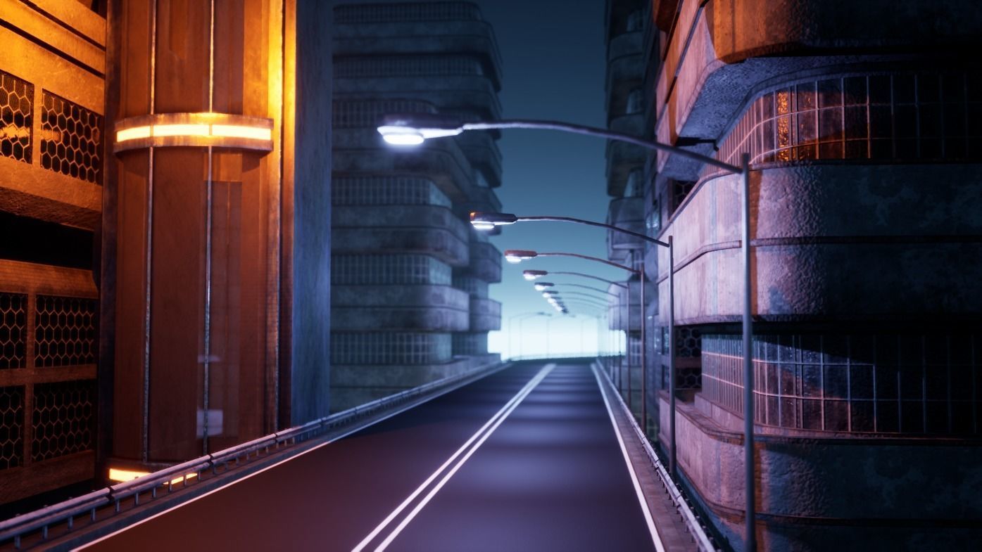 Cyberpunk - Asset Pack Low-poly 3D model_52