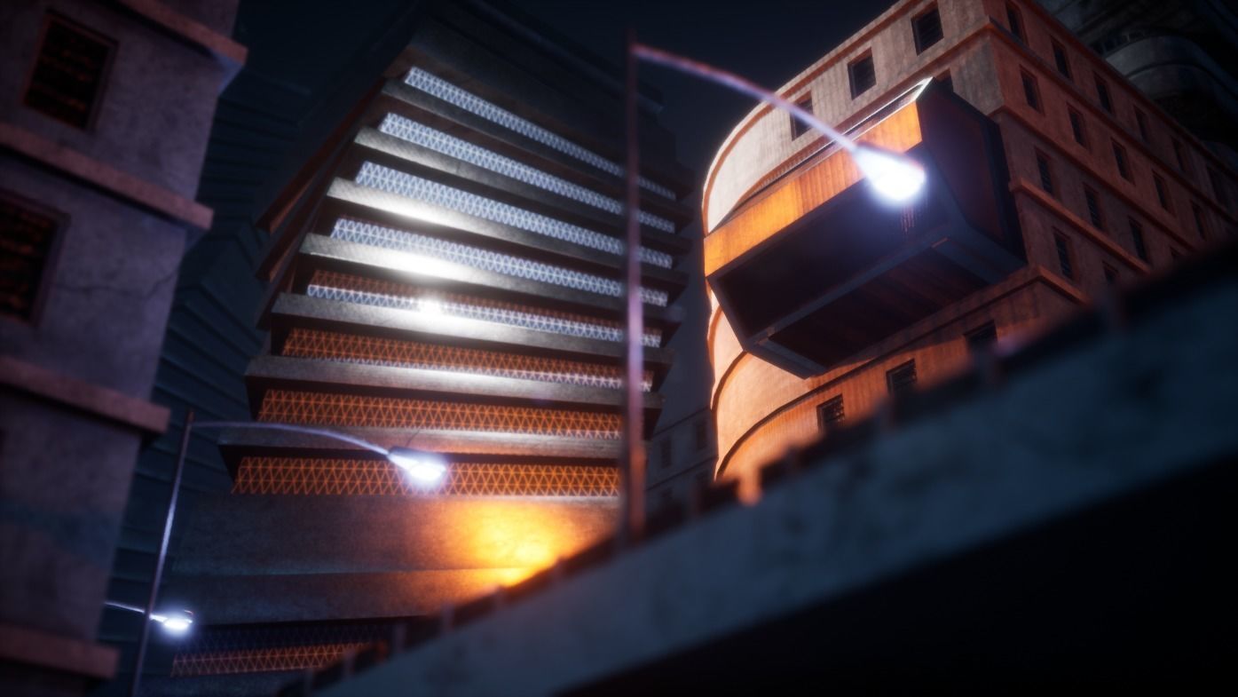 Cyberpunk - Asset Pack Low-poly 3D model_75