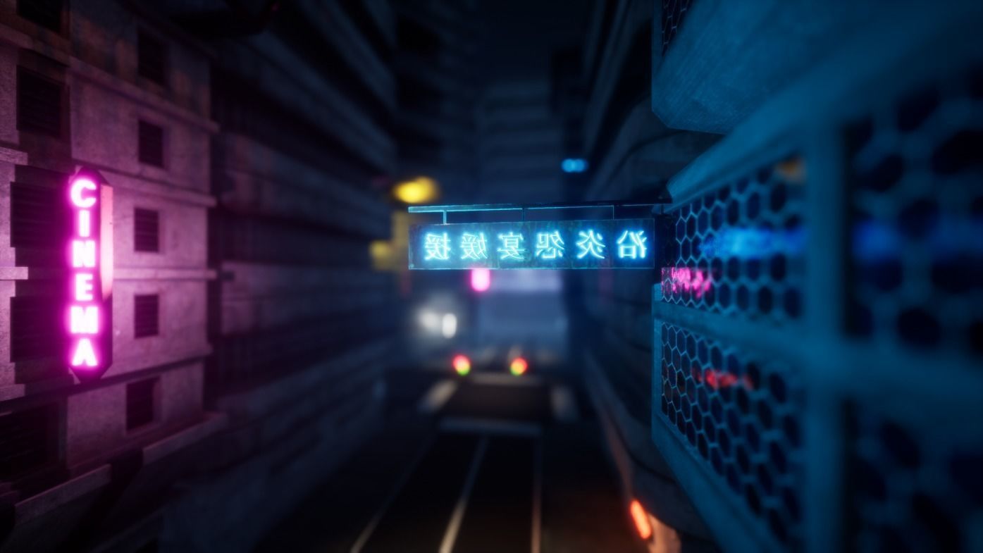 Cyberpunk - Asset Pack Low-poly 3D model_100