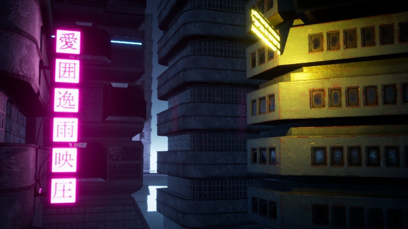 Cyberpunk - Asset Pack Low-poly 3D model_56