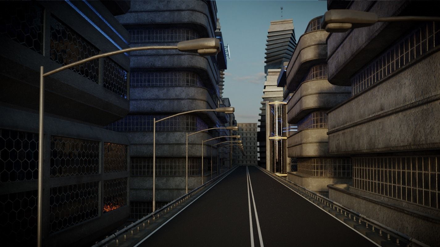 Cyberpunk - Asset Pack Low-poly 3D model_10