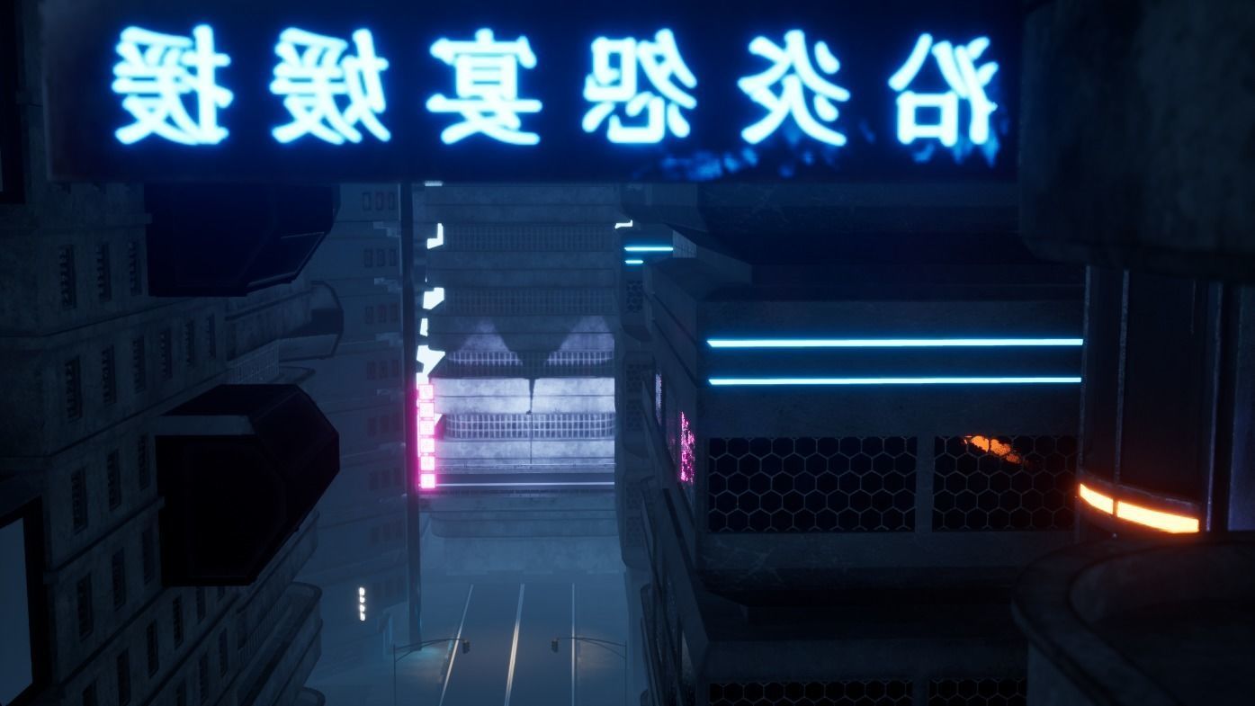 Cyberpunk - Asset Pack Low-poly 3D model_50