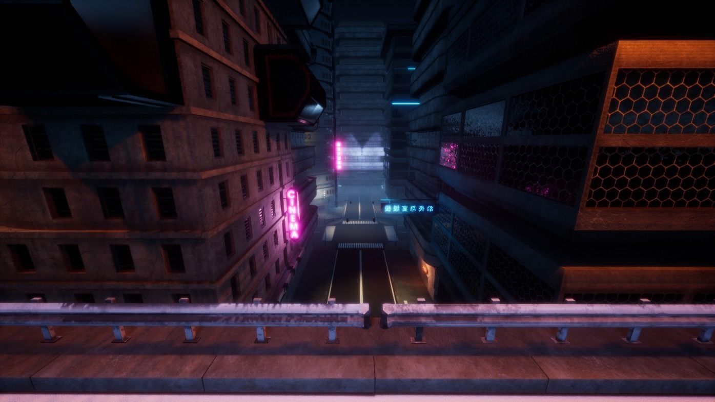 Cyberpunk - Asset Pack Low-poly 3D model_85