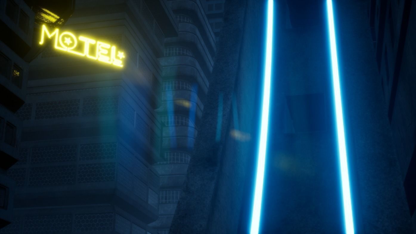 Cyberpunk - Asset Pack Low-poly 3D model_42