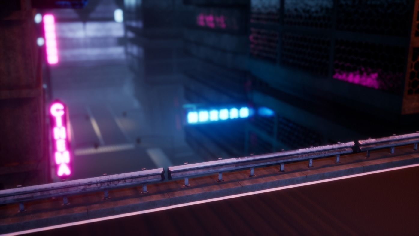 Cyberpunk - Asset Pack Low-poly 3D model_71