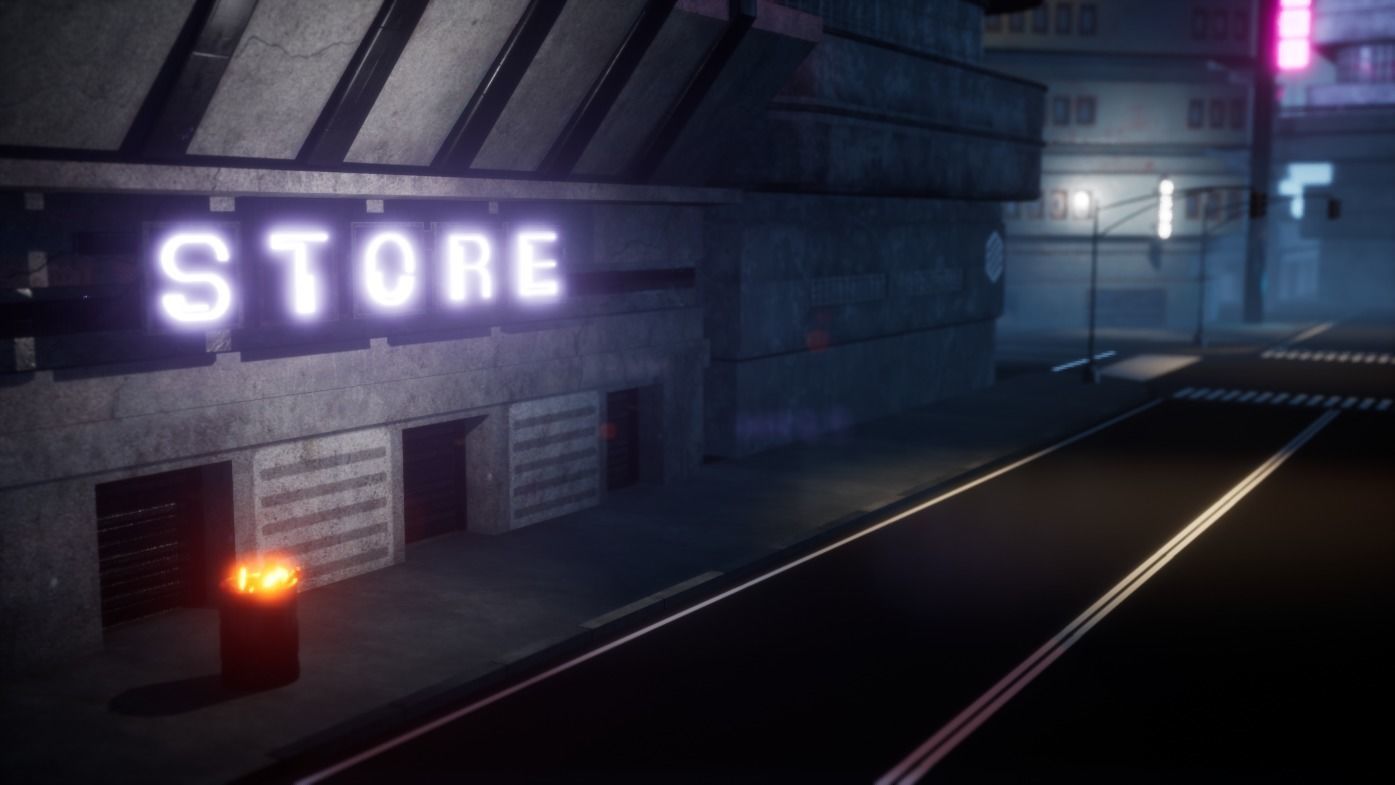 Cyberpunk - Asset Pack Low-poly 3D model_68