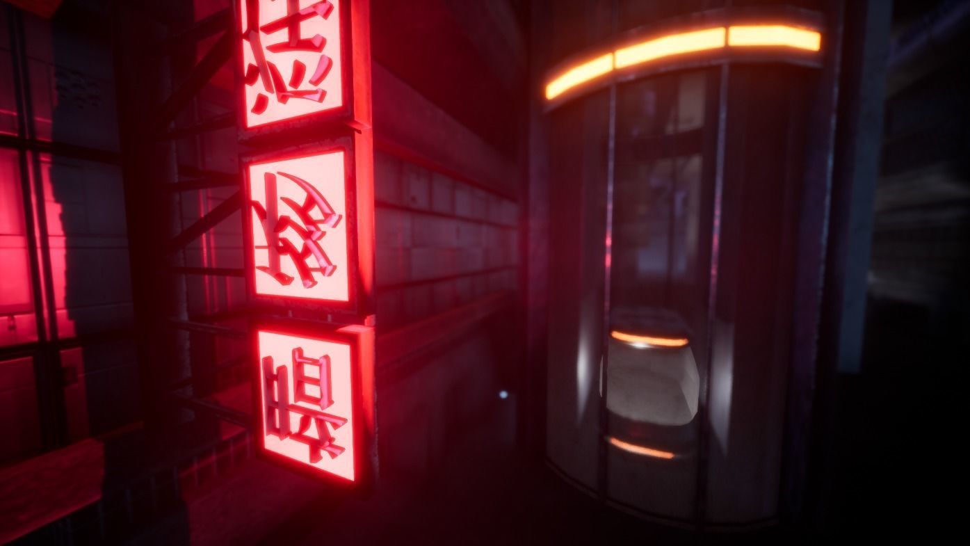 Cyberpunk - Asset Pack Low-poly 3D model_93