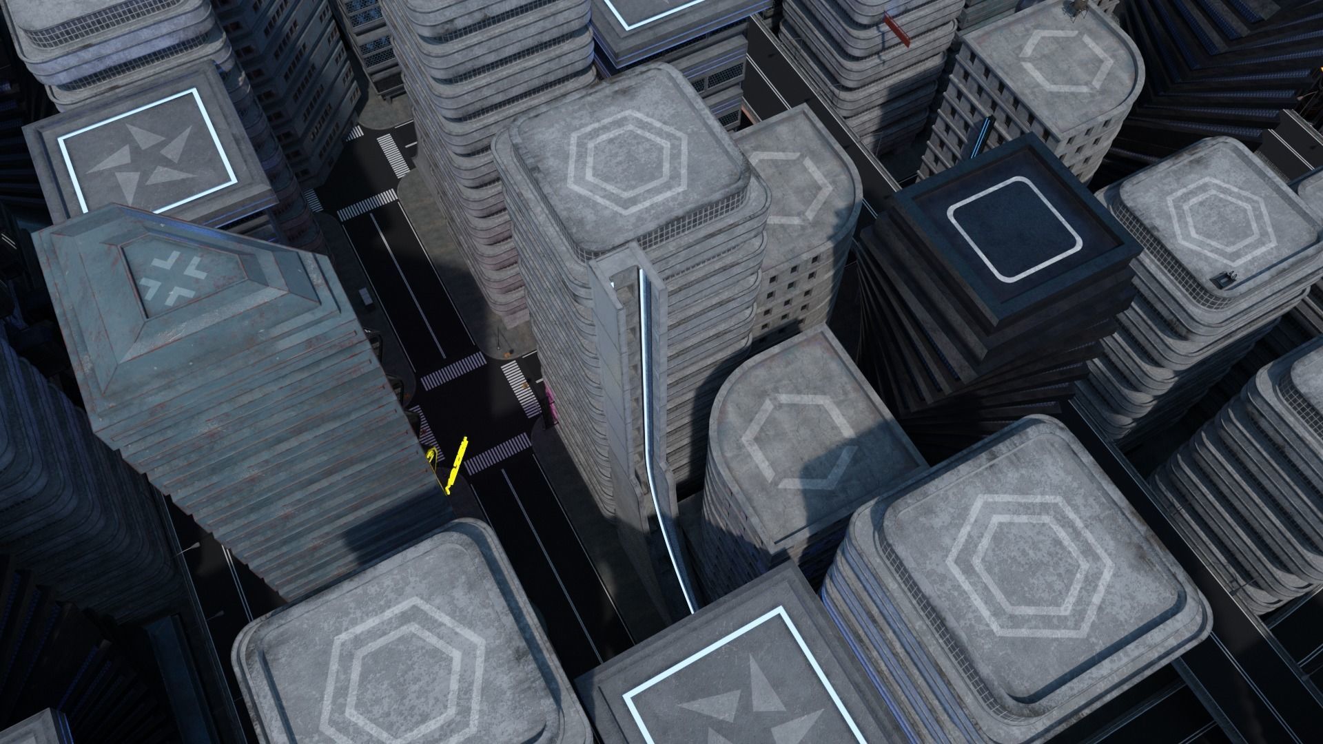 Cyberpunk - Asset Pack Low-poly 3D model_9