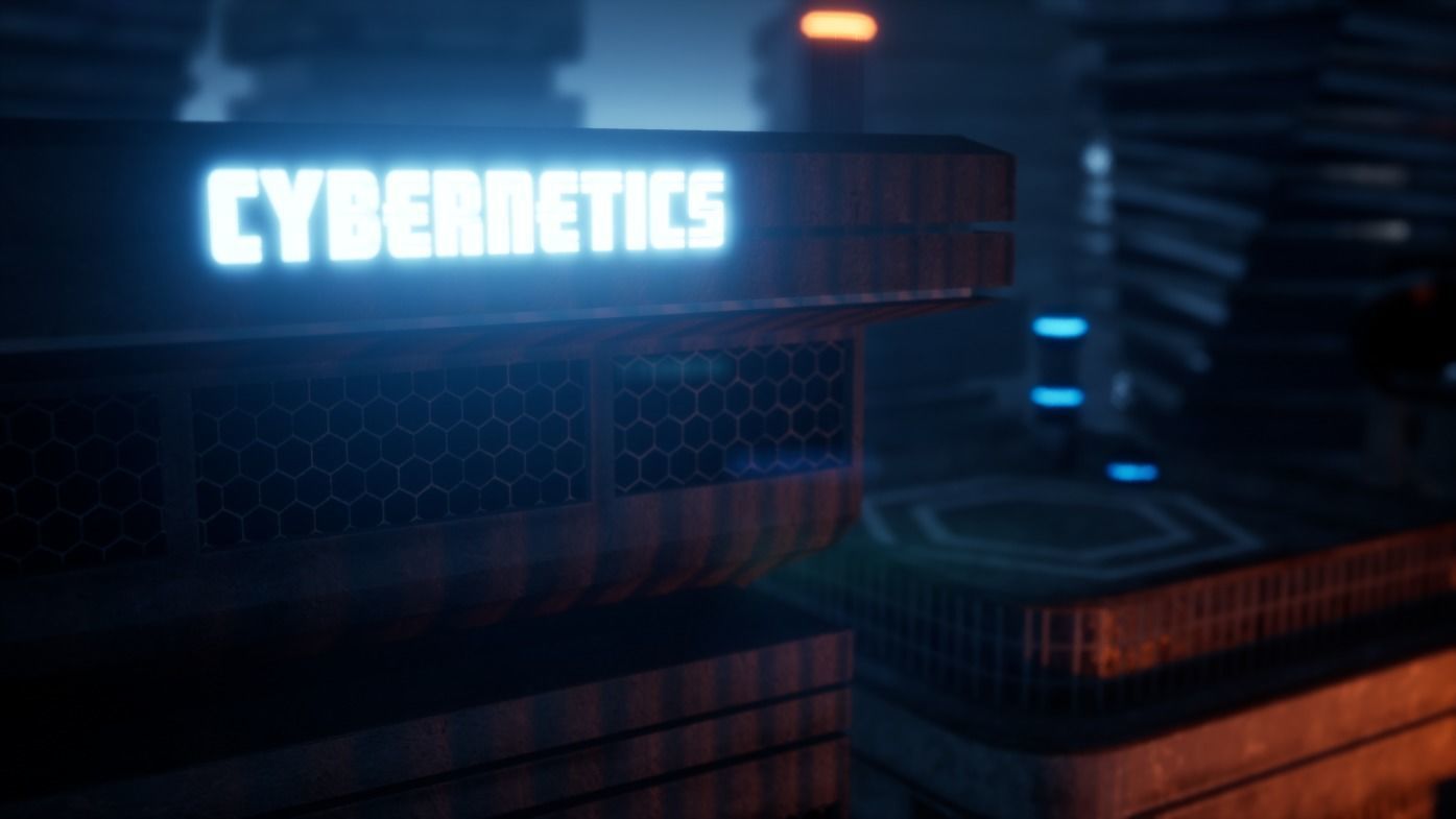 Cyberpunk - Asset Pack Low-poly 3D model_80